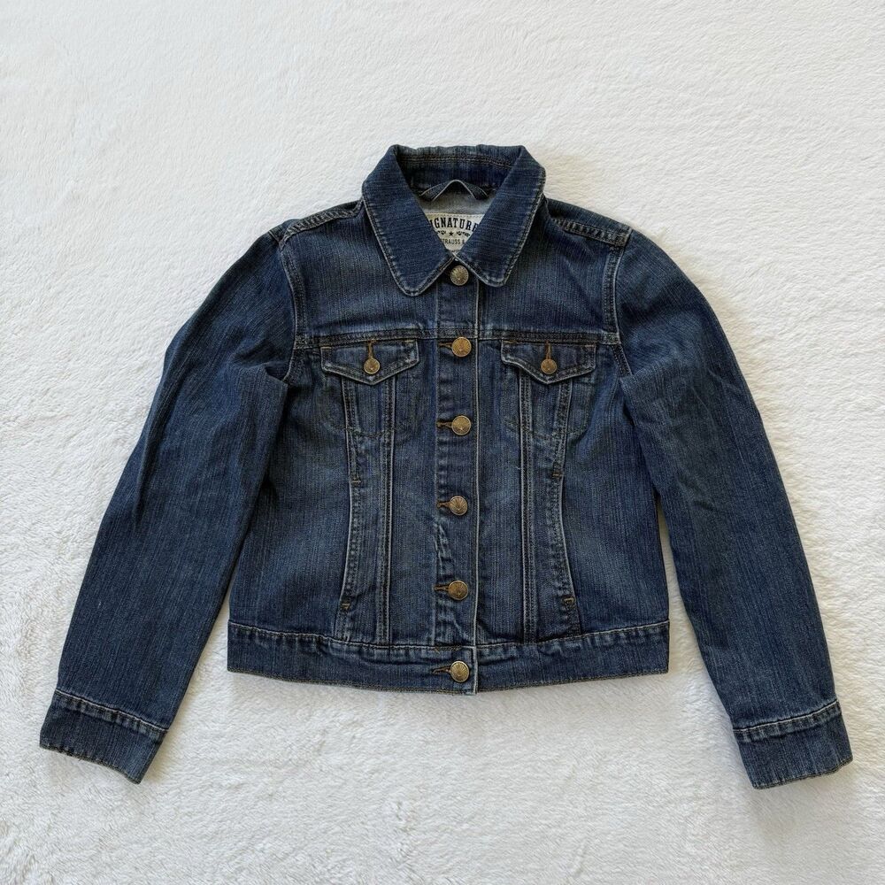 Levi Strauss Signature Denim Trucker Jean Jacket Women’s Size Medium